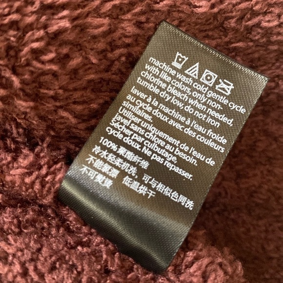 Barefoot Dreams Cozy Brown Cardigan Sweater Size 1X - Picture 9 of 11